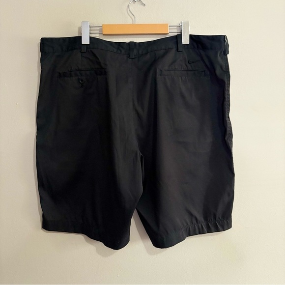 Nike Golf DRI-FIT Black Flat Front Shorts Athletic Style - Picture 7 of 10